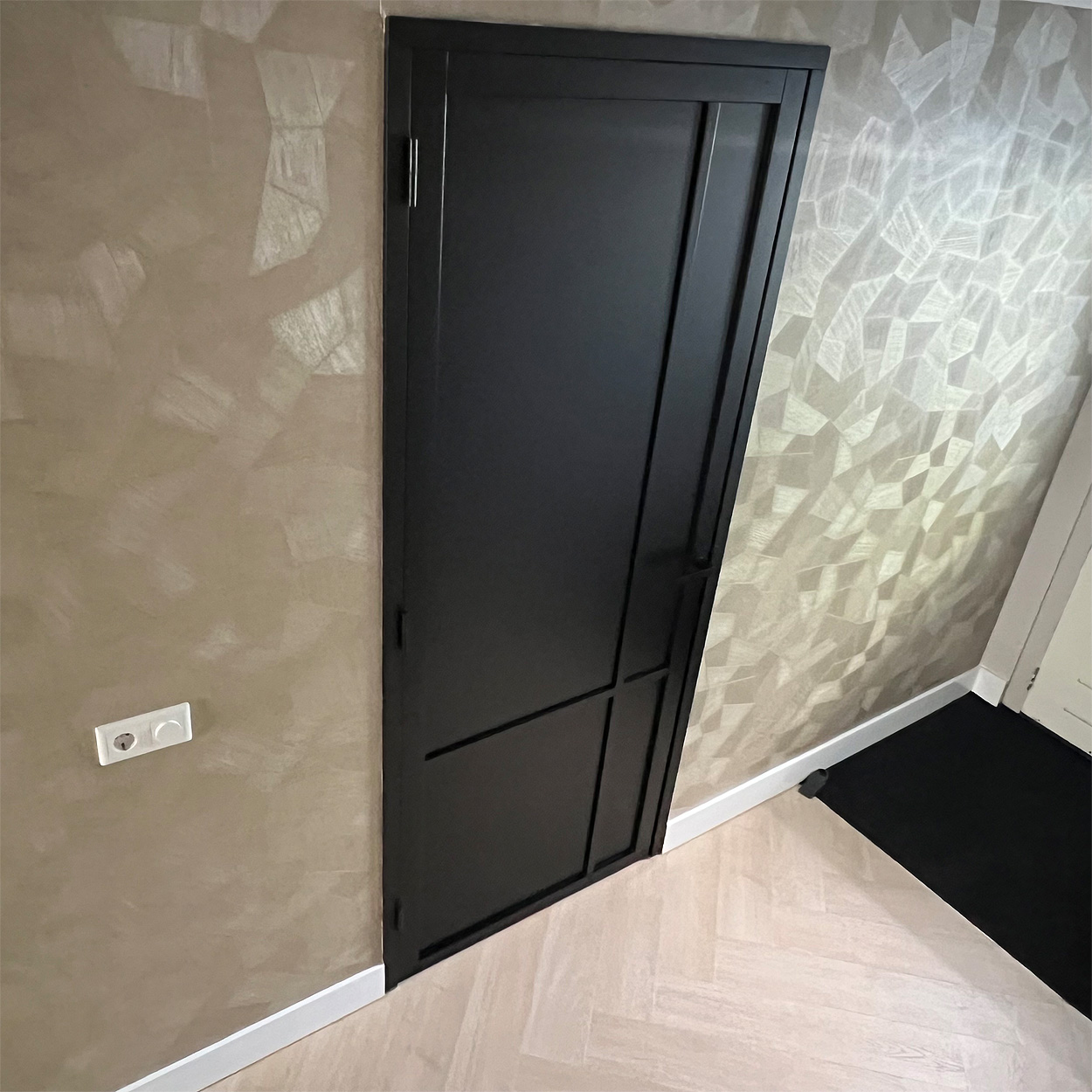 Binnendeur Skantrae Slimseries SSL 4080 Paneeldeur Zwart